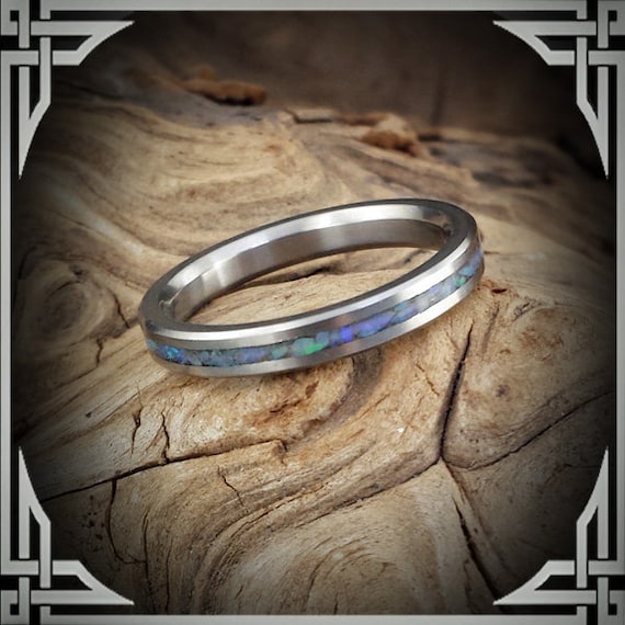 Australian Opal and 925 Silver Ring. Jewelry, Any Occasion, Made in Canada