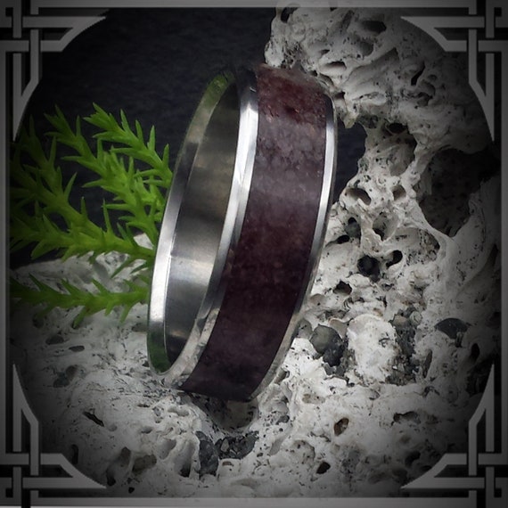 B.C. Garnet in Titanium. Jewelry, Any Occasion. Made in Canada