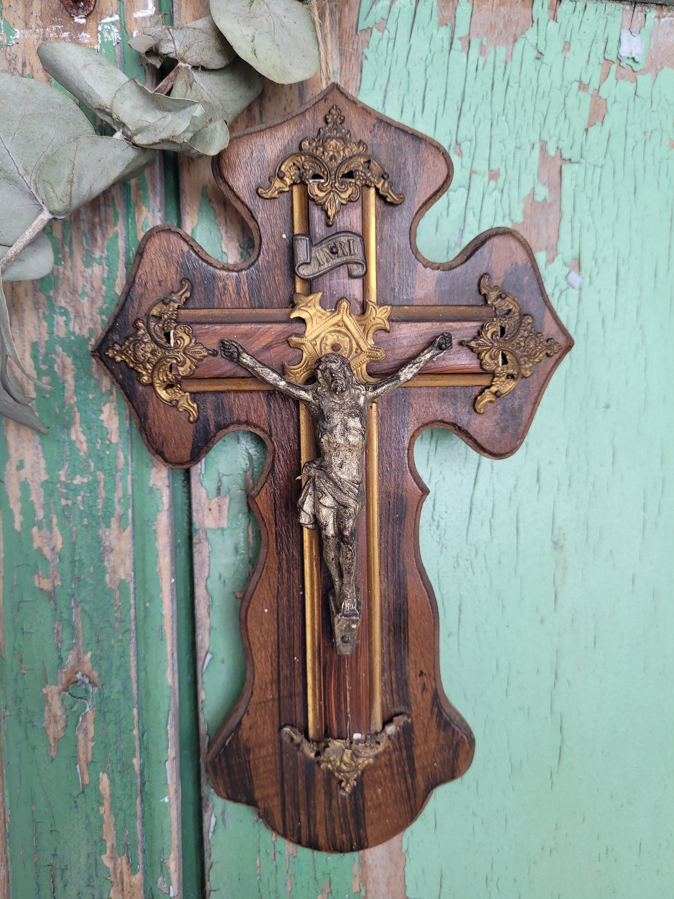 Ancient crucifix Etsy