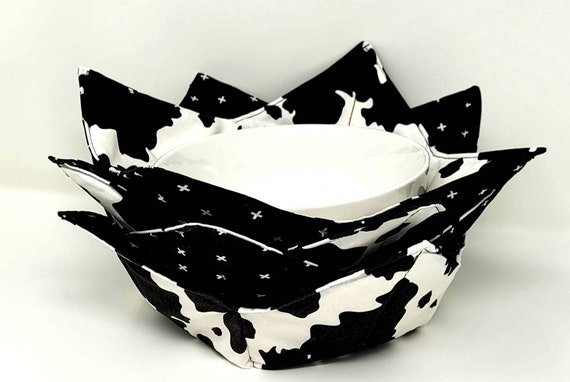 Barnyard Cow Microwave Bowl Cozy | Jo's Handmade