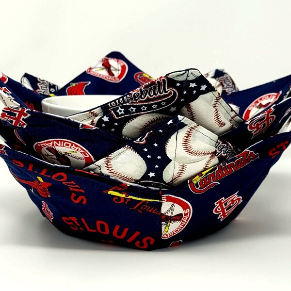 Special Offer STLouis Cardinals Microwave Bowl Cozy -  free shipping eligible - handmade - christmas - hostess - soup bowl cozy