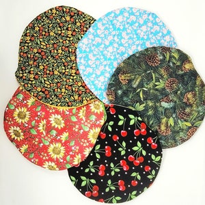 Handmade Tortilla Warmer: Reusable Cotton Bread Warmer, Hot Pad