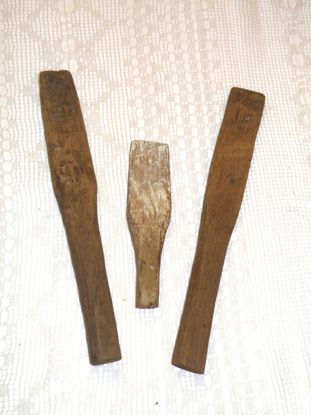 Vintage Wooden Tools Old Wood Tool Wooden Scraper Scoop Etsy