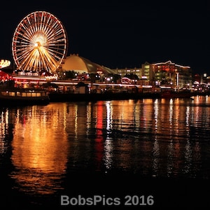 An evening at Navy Pier