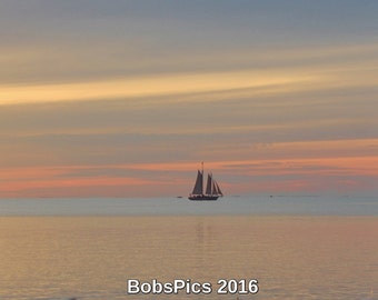 An evening sail in Ephraim, WI