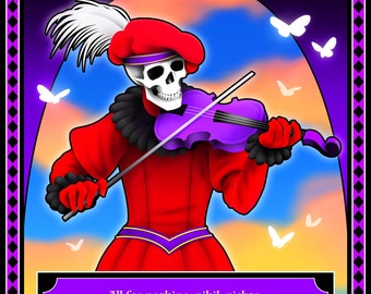 DEATH Art Print by John M. Cimperman
