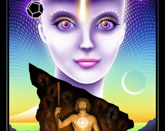 STARSEED Art Print by John M. Cimperman