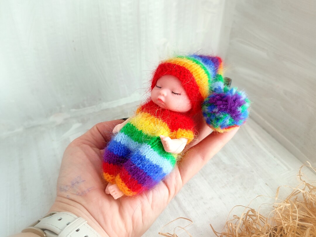 Miniature Doll Clothes Baby Jumpsuit 112 Dollhouse Miniature Baby Doll