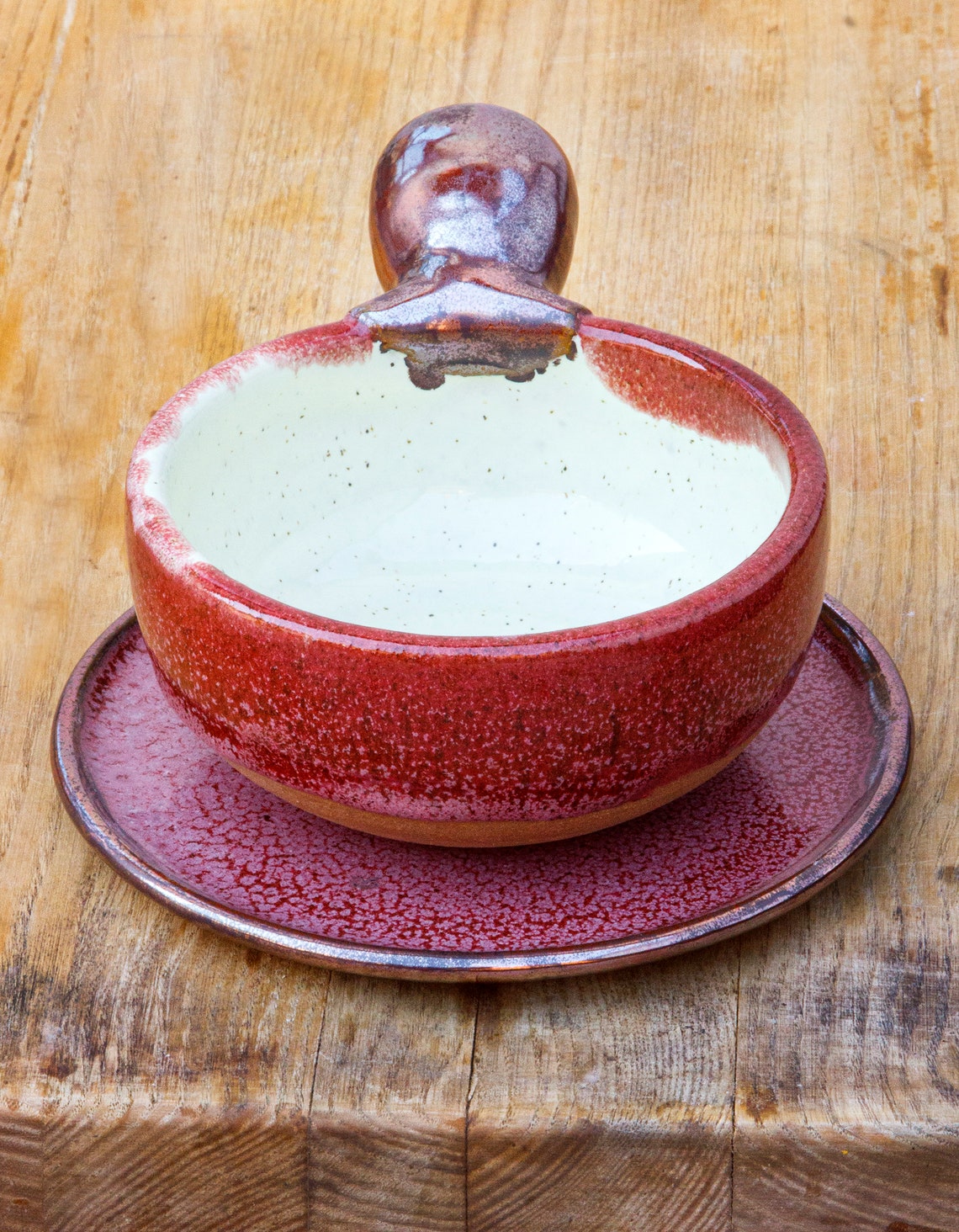 Ceramic Mini Cocotte Handmade Cocotte Bakenserve Dish Etsy