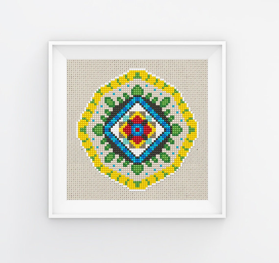 Modern Cross Stitch Pattern Geometric Border Counted Easy Etsy Stitch cross greek key borders pattern cruz patterns chart ponto geometric griego clutter brain checkerboard bordes geometricos crochet needlepoint mosaic