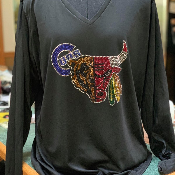 Chicago Blackhawks Shirt Etsy