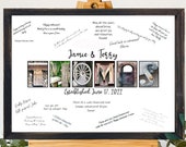 Digital Download, Rustic Wedding Guest Book Alternative, Letter Photography, Welcome Table Guest Sign In, Anniversary Party Keepsake
