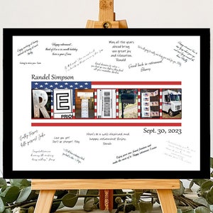 USPS Retirement Unique Guest Book Alternative, United States Postal Service Retired, Postal Carrier Party Guestbook, Coworker Goodbye Gift