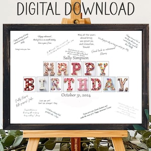 Alternative personnalisable aux cartes de fête d'anniversaire sur le thème des cupcakes - Téléchargement imprimable pour la fête d'anniversaire des filles