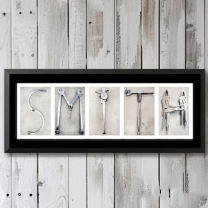 Auto Mechanic Gift, Personalized Name Mechanic Photography Framed Sign, Framed Name Art, Diesel Mechanic Tool Print, Auto Gift For Men