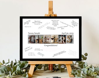 Celebrate with Wine Lovers - Cheers Guest Book Alternative, Perfect for Birthdays, Anniversaries, Retirement Parties, and More