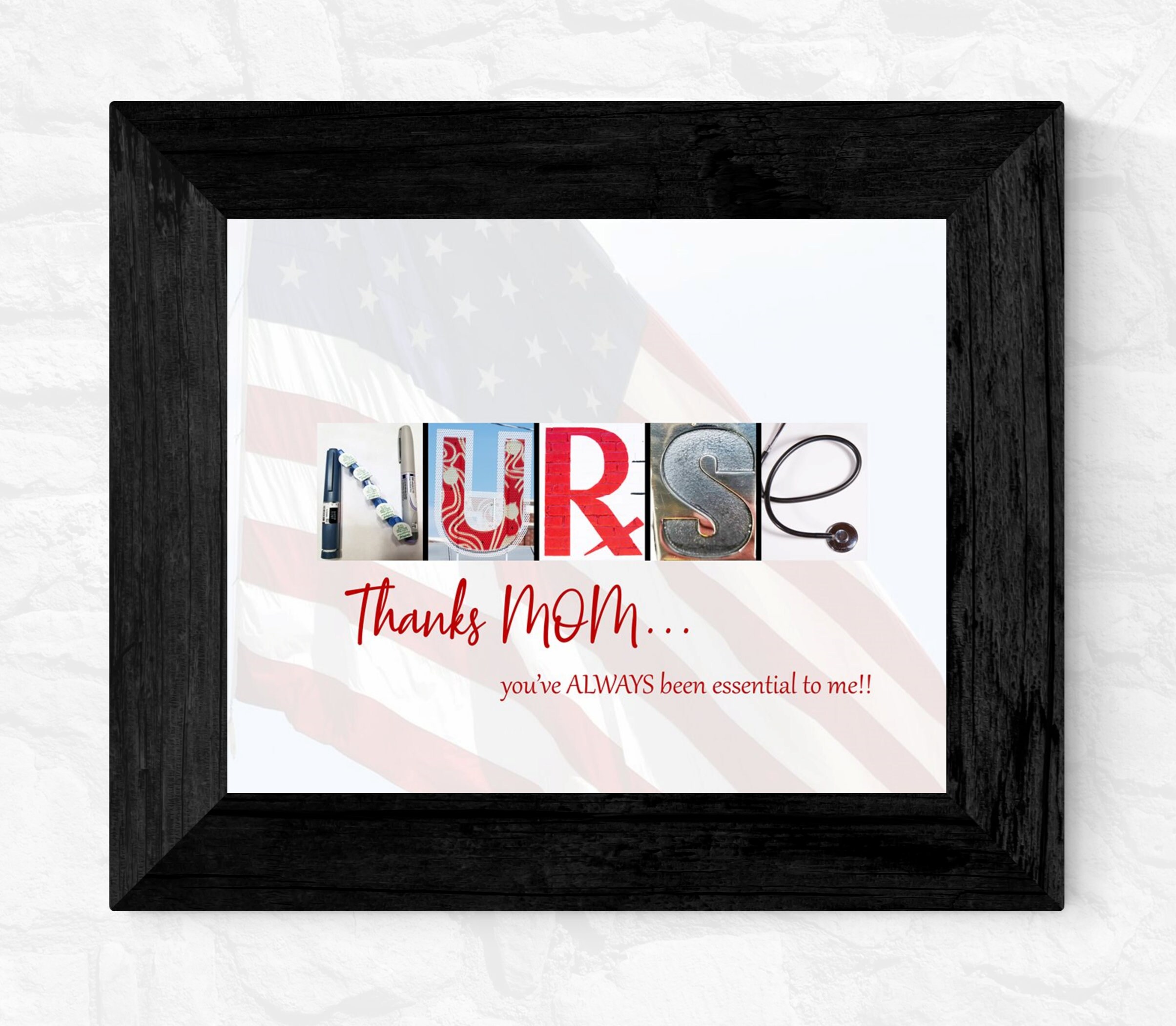 Printable Nurse Mom Essential Sign Digital Download | Etsy