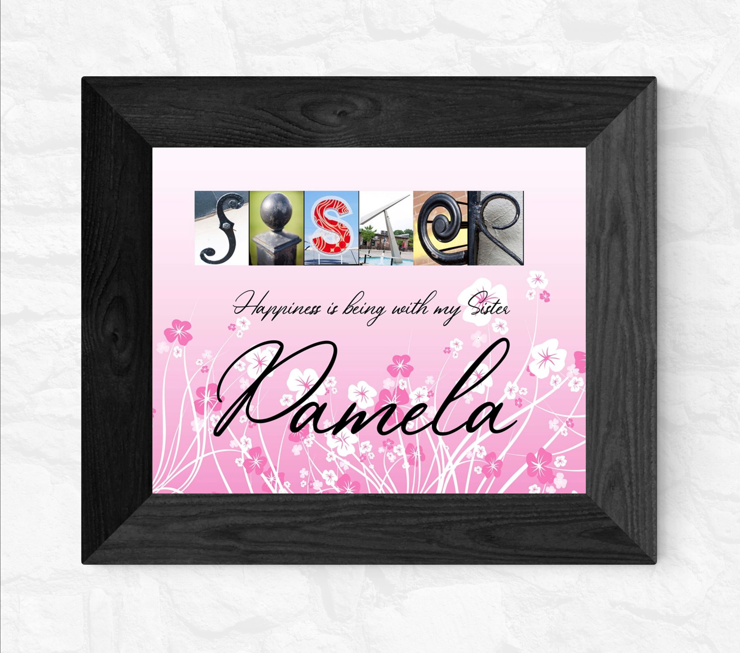 Printable Download Personalized Sister Sign | Etsy