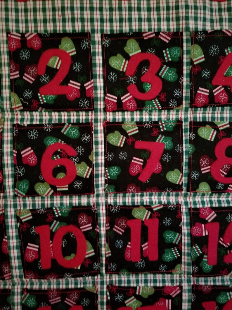 Mittens Christmas Advent Calendar Etsy