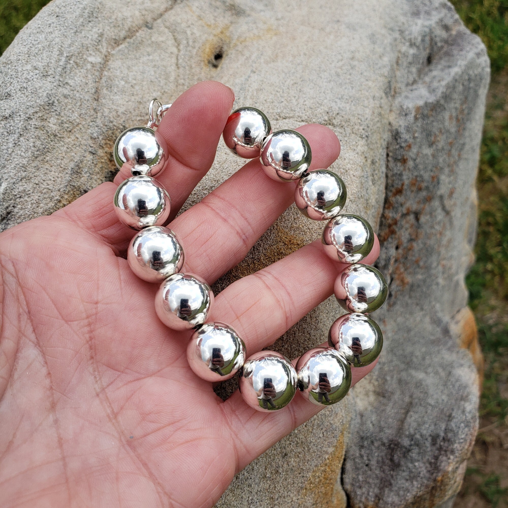 Amazon.com: Kathy Bankston Handmade 4mm Sterling Silver