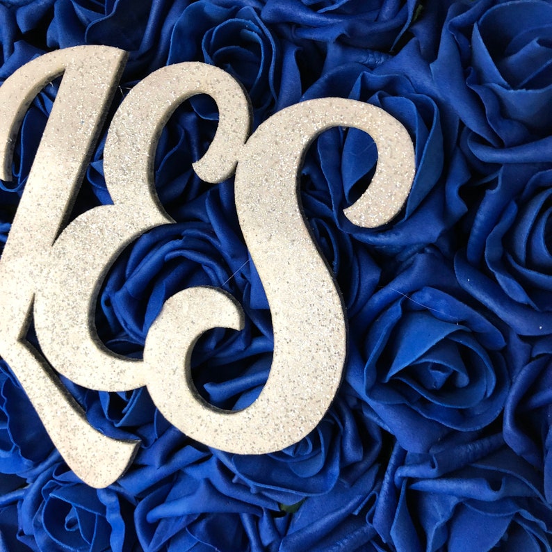 Royal Blue Rose Heart Wreath Artificial Flowers funeral Etsy