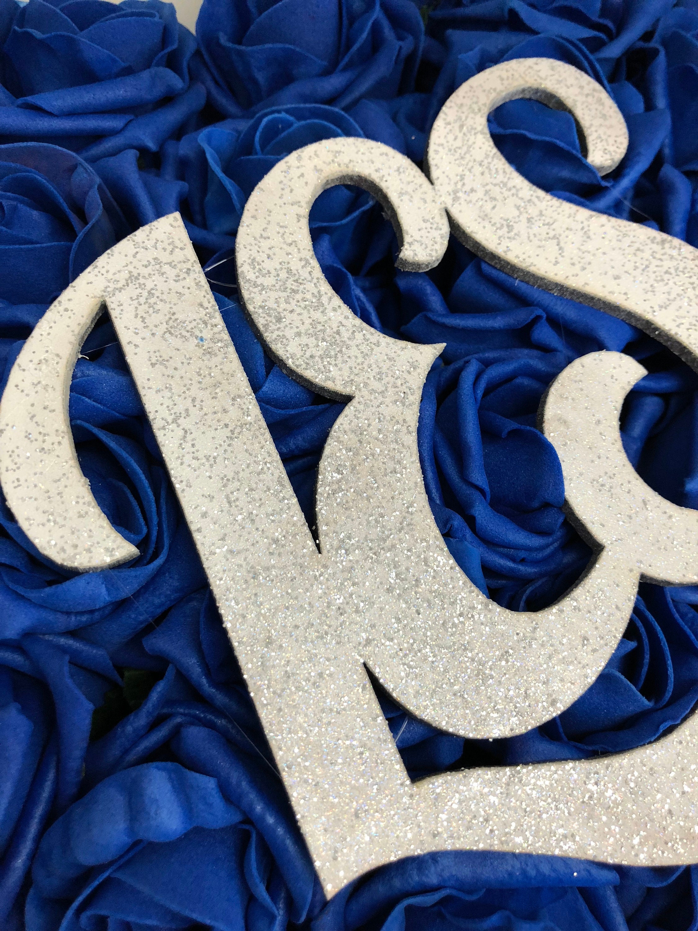 Royal Blue Rose Heart Wreath Artificial Flowers funeral Etsy
