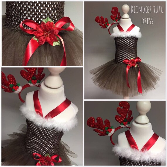 reindeer tutu dress