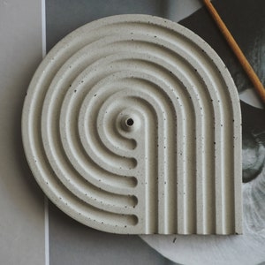 Concrete Incense Holder