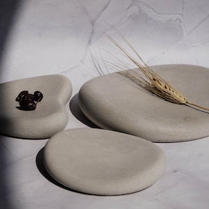 Set of 3 Concrete Trays | Minimal | Modern