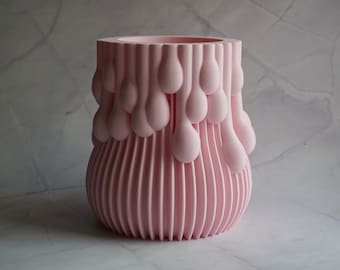 Cotton Candy Dripping Vase | Pot | Home Decor