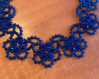 tatting necklace jewelry necklace elegant lace necklace handmade, Necklaces, tatting necklaces