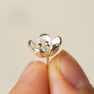 Flower Earring, Flower Stud Earrings, Floral Earrings,Boho Earring, Minimalist Earrings, Gift for Mom,Bridal Earrings,Flower Jewelry