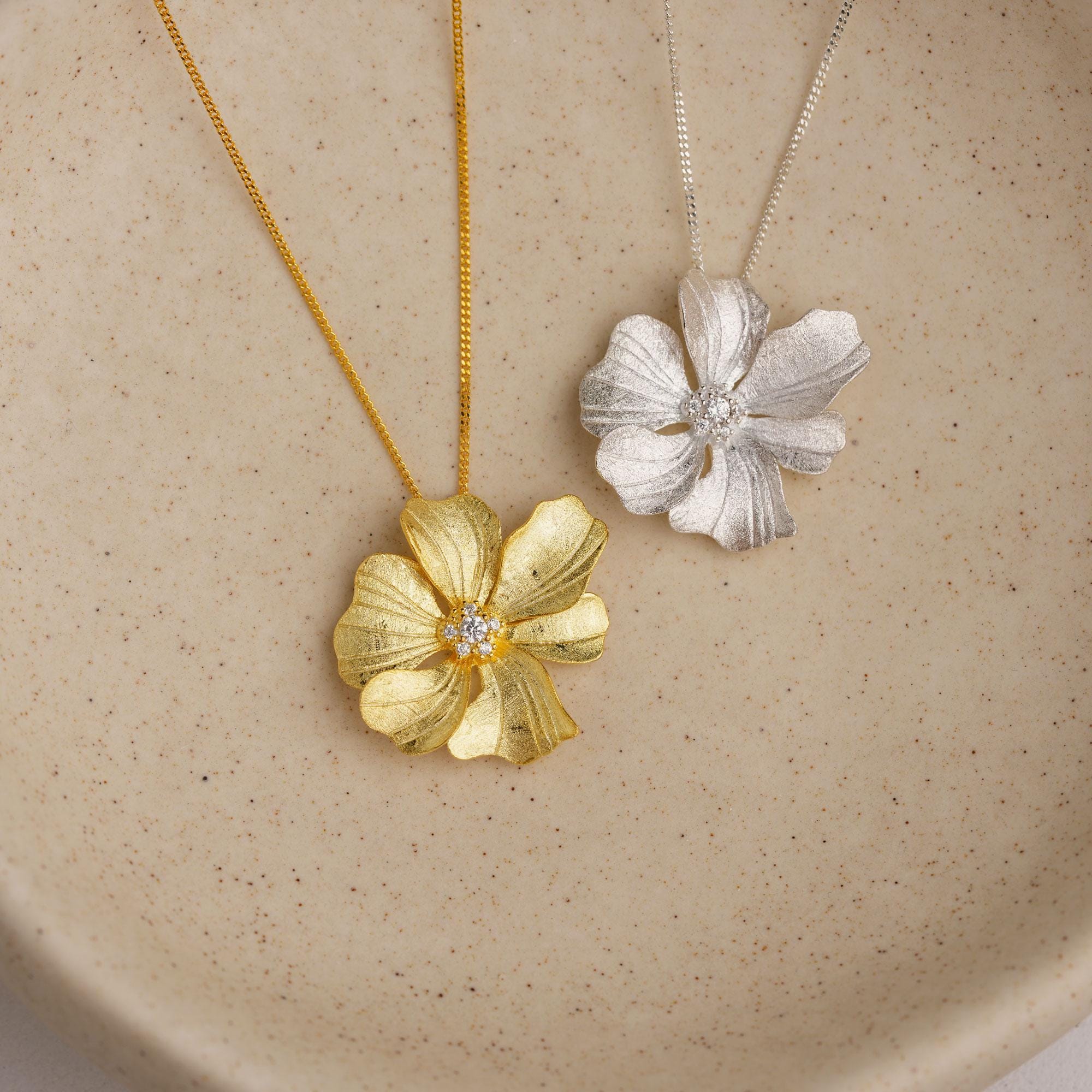 Peony necklace - Etsy 日本