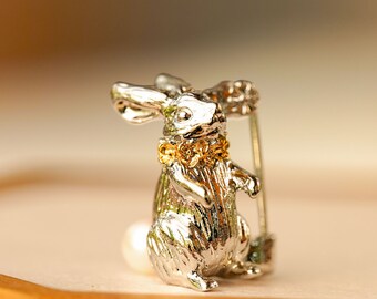 bonbon HARPO Rabbit Brooch ロンハーマン bonbon HARPO Rabbit Brooch ロンハーマン 送料無料】Ron Herman