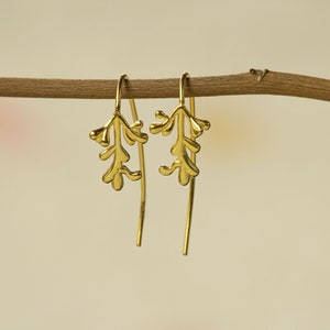 Olive Branch Earrings, Leaf Earrings, Olive Leaves Studs,Thanksgiving Earrings,Olive Jewelry, Love and Peace Jewelry,Dainty Gift for Mom