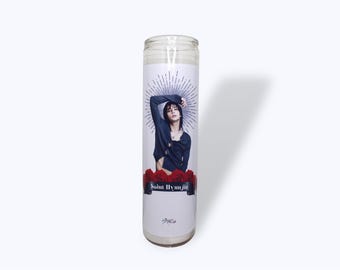 Stray Kids Hyunjin Inspired Saint Candle, K-Pop Fanmade Gift
