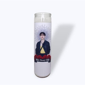 Stray Kids Saint Bang Chan nicht duftende Kerze, SKZ Geschenk, K-Pop Geschenk, Stray Kids Kerze, Bang Chan Geschenk, Kpop Kerze, Skz Kerze, Bang Chan Kerze