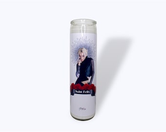 Stray Kids Felix Inspired Saint Candle, K-Pop Fanmade Gift