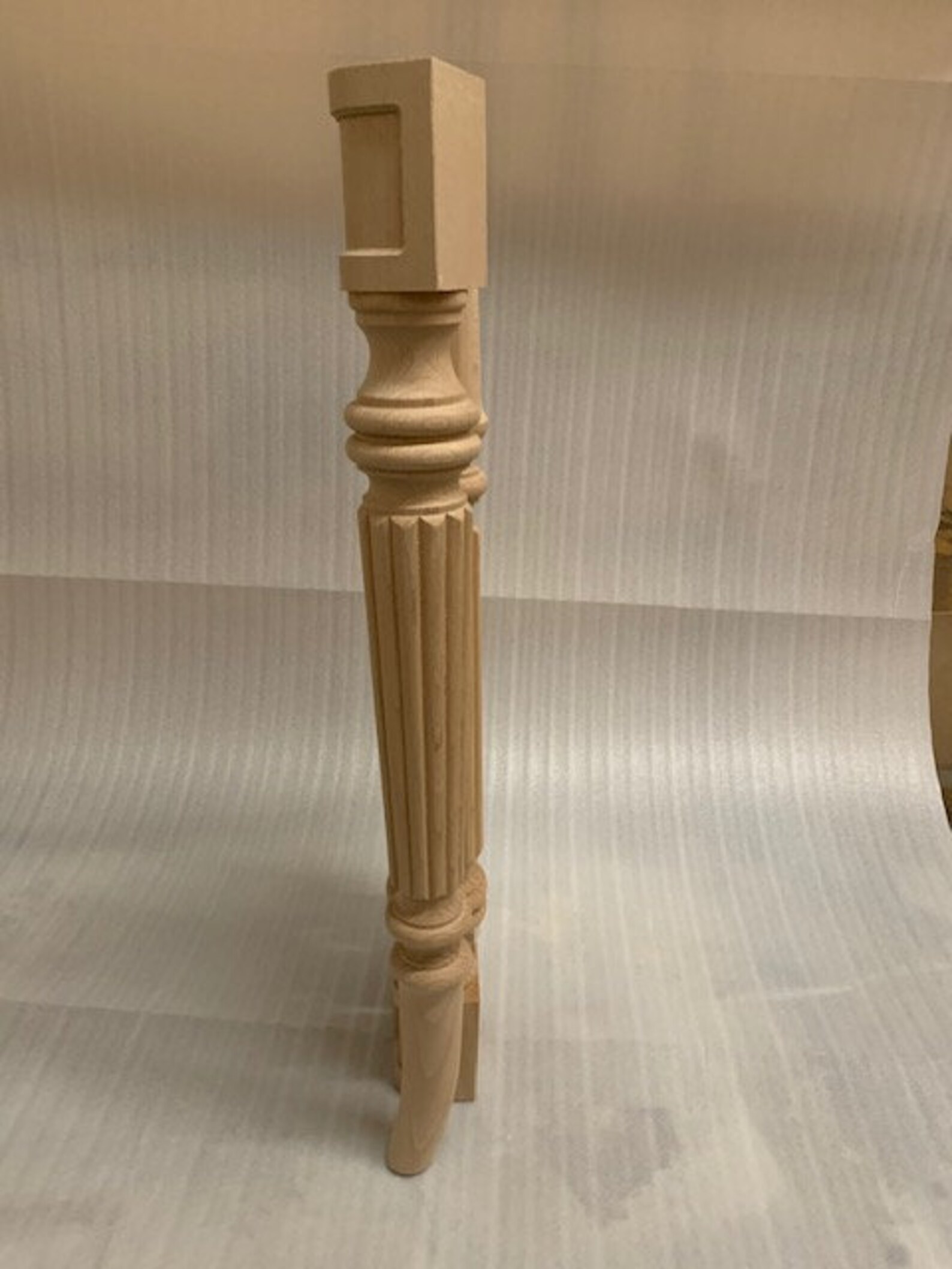 Unfinished Table Legs, SET OF 4 LEGS, Wooden Legs, Furniture Leg, Table