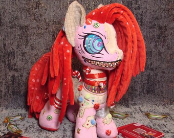 oc pony plush custom handmade my little pony plushie mlp plush etsy