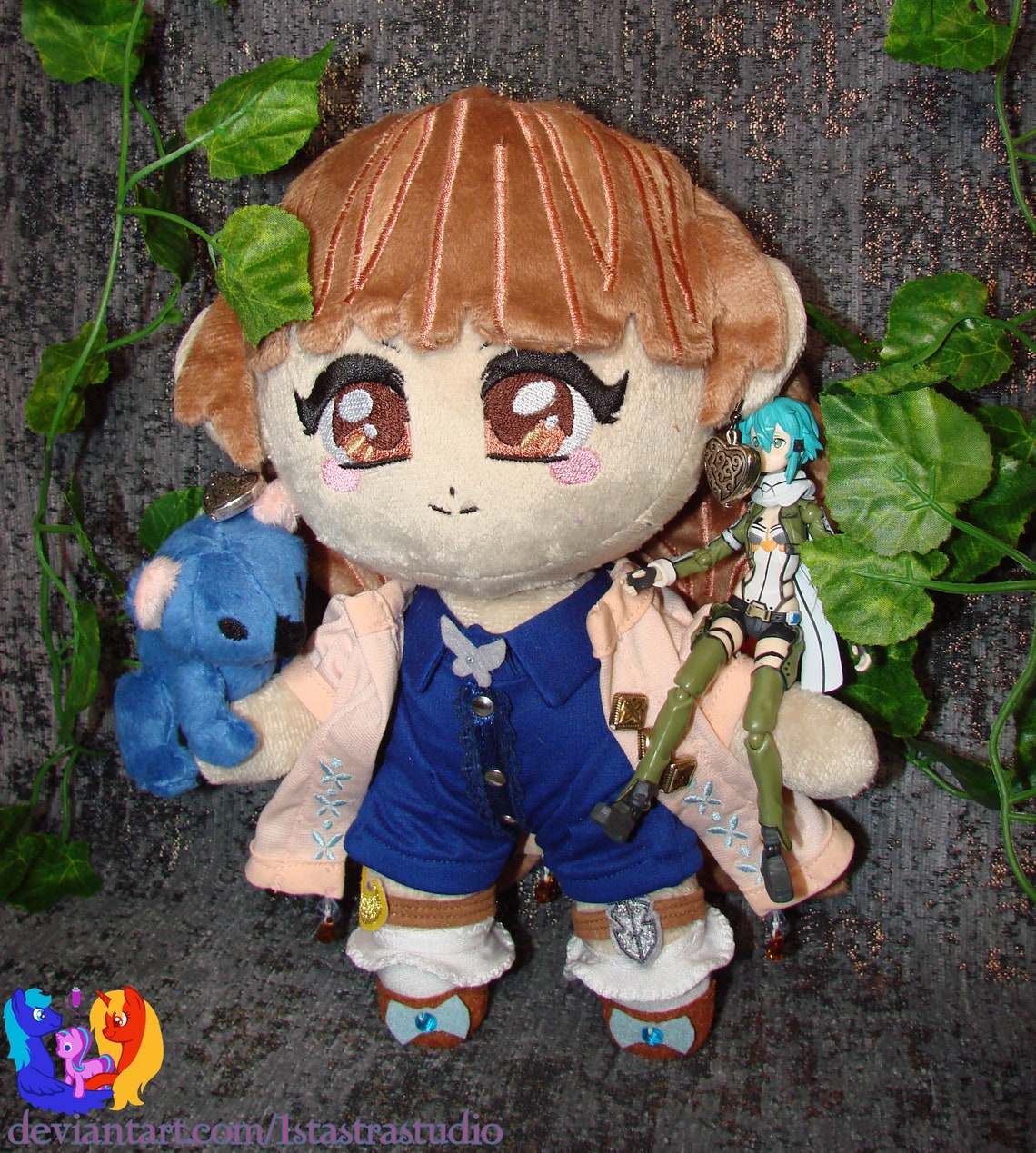 Chibi doll toy anthro plush custom handmade plushie. Free | Etsy
