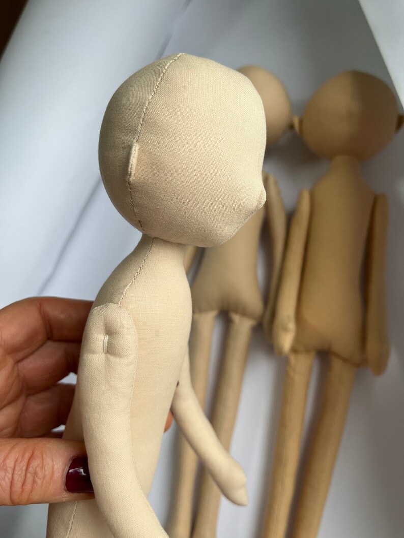 Cotton Blank Doll Body 14.7 37 Cm Blank Rag Doll Etsy