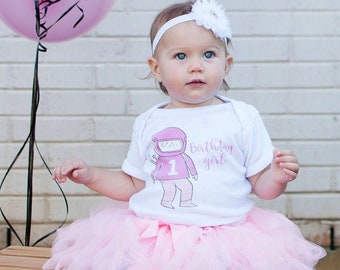 Pink Astronaut Number Birthday Girl, Baby Girl Space Party Outfit, Numbered Outer Space Birthday Shirt, Astronaut Shirt Costume Two The Moon