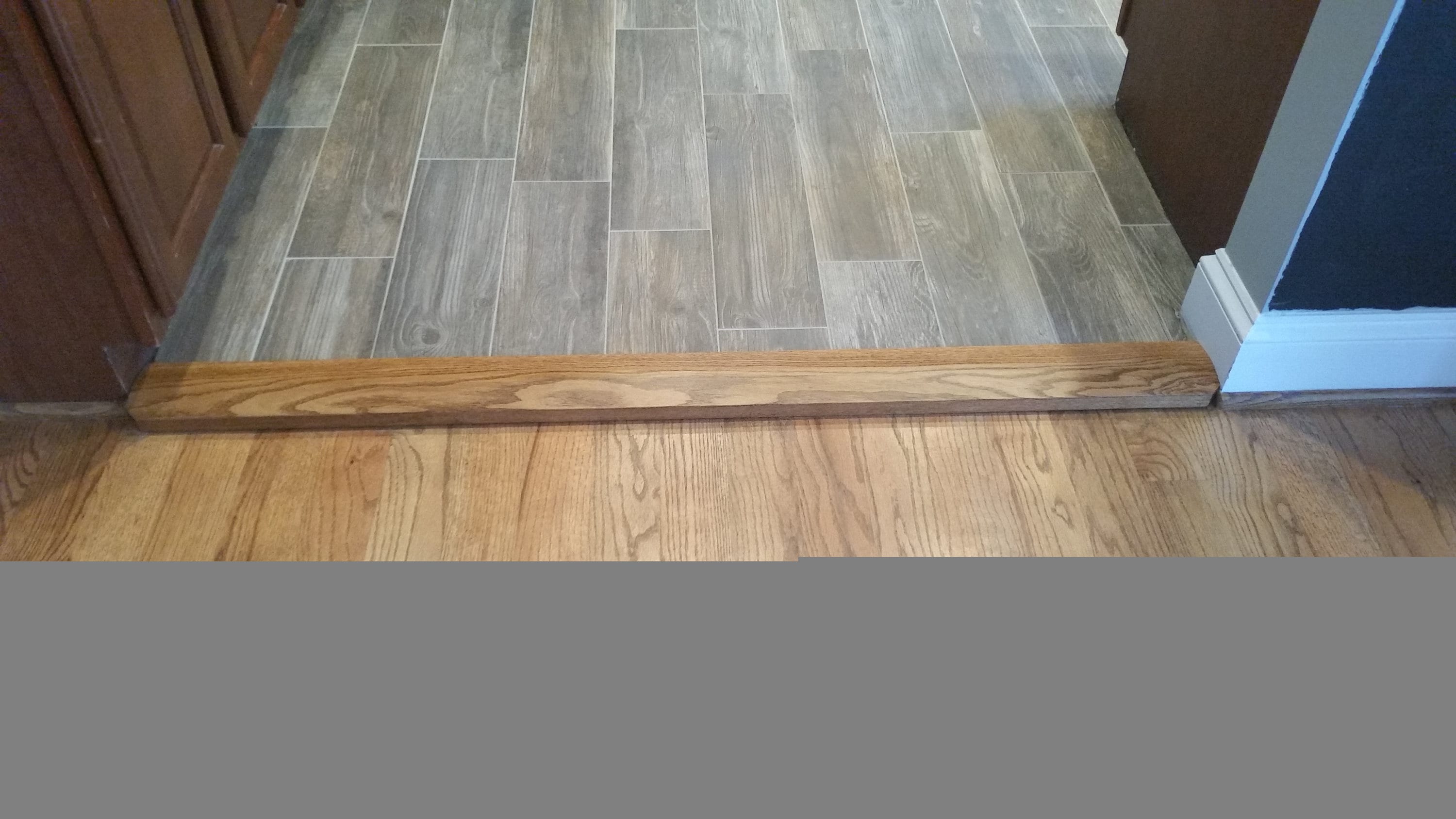 Wood Threshold / Saddle / Sill Floor Door Transition Made to Etsy