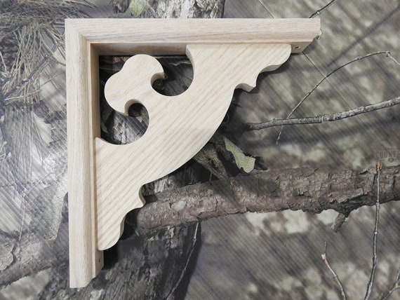 Wooden Victorian Porch and Corner Bracket