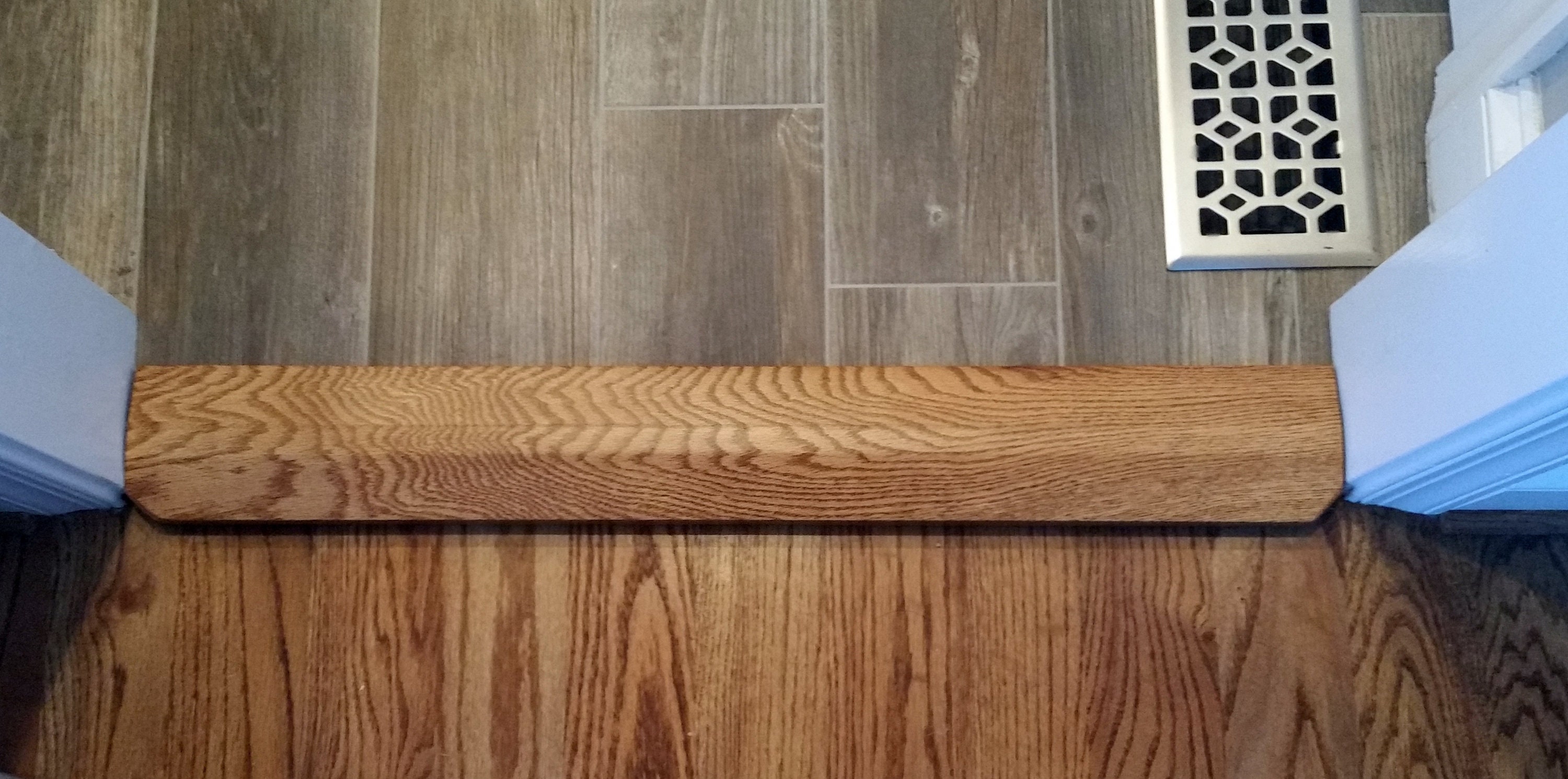 Wood Threshold / Saddle / Sill Floor Door Transition Made to Etsy Canada