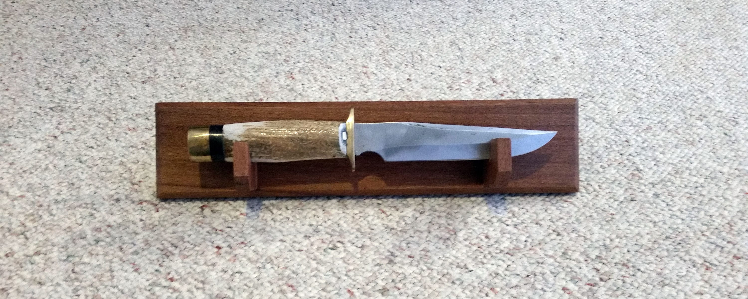 Made to Order Wood Knife Display Stand Wall Mount Hand Made Etsy