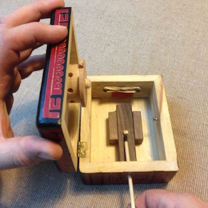 Sticky ~ Vintage Retrofit Puzzle Box Plans