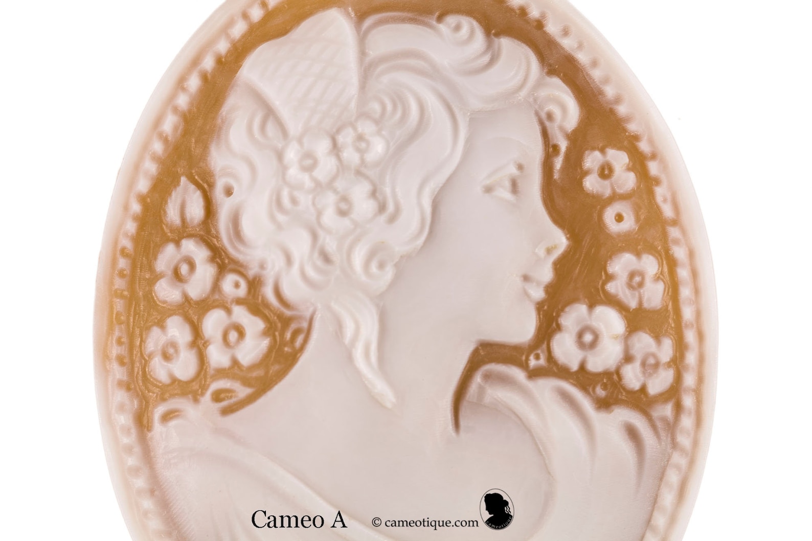 Shell contemporary cameos made in Italy and signed by the Etsy