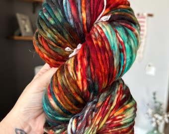 ROOSTER TAIL - Hand Dyed Merino Wool Yarn